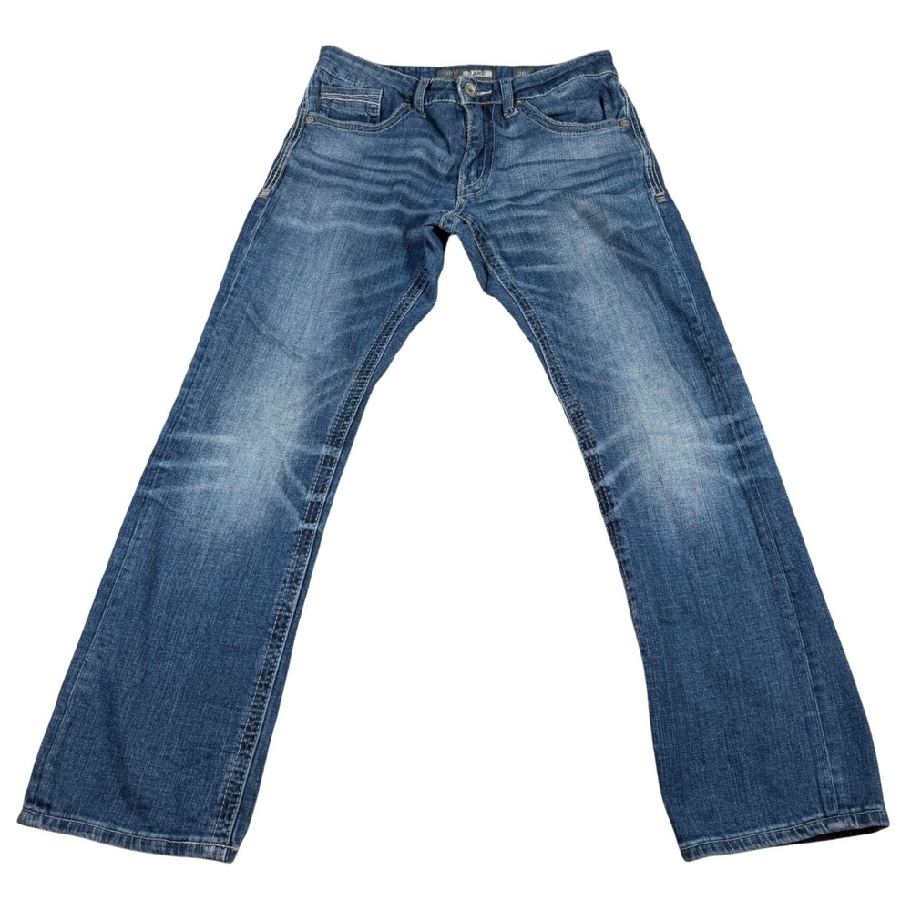 BKE Jake Straight Leg Jeans‎ Mens 30S (FITS 30x28) Blue Medium Wash Stretch READ